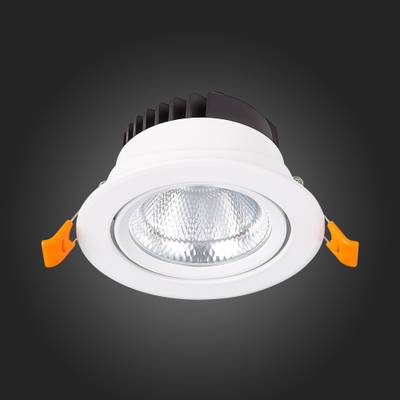 ST211.538.10.36 Св-к встр. Белый LED 1*10W 3000K 750Lm Ra80 36° IP20 D109xH65 220-240V