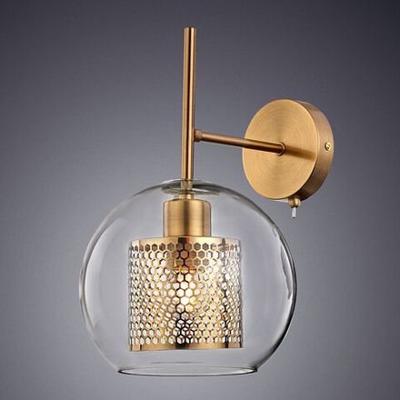 Бра Arte Lamp MANCHESTER A7620AP-1AB, 1хE27