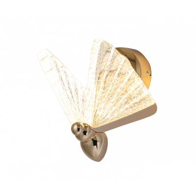 08444,33 Бра Баттерфляй золото w17*13 h20 Led 6W (3000K)