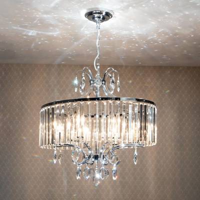 Citilux Инга CL335181 Люстра подвесная хрустальная Хром
