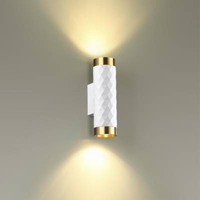 4286/2W HIGHTECH ODL22 403 белый/золотистый/металл Настенный светильник IP20 LED GU10 max 2*10W AD ASTRUM