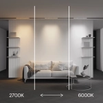 Трековый светильник Точки / Points Exility X 2700-6000K 12Вт 40° Dim Dali2, TR241-4-12WTW-DD2-B. TM Maytoni