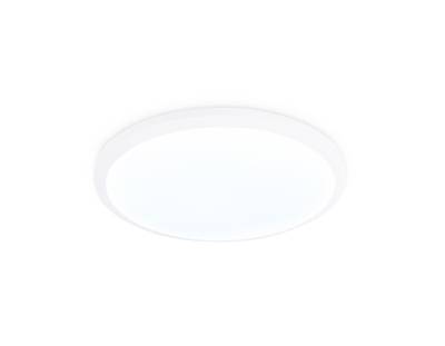 Потолочный светодиодный светильник FZ1230 WH белый IP44 22W 6400К D260*55 (Без ПДУ)