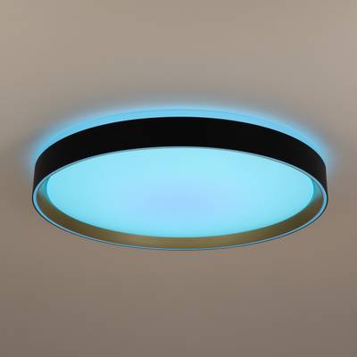Citilux BOSS CL751451G LED RGB Светильник с пультом Чёрный с Золотом