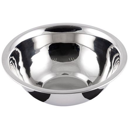 Миска Bowl-Roll-19, объем 1200 мл, из нерж стали, зеркальная полировка, диа 19,5 см