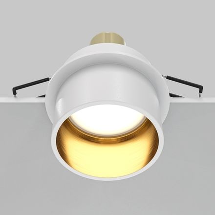 Встраиваемый светильник Reif GU10 1x50Вт DL050-01WG. TM Maytoni