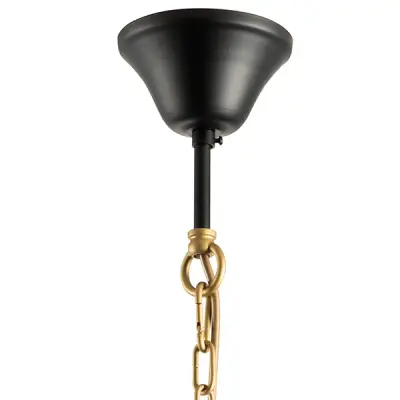 735030 Люстра EPSILON 3х40W E14 ЧЕРНЫЙ/ЗОЛОТО Lightstar