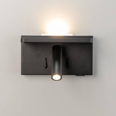 Citilux Декарт CL704371 LED USB QI Светильник поворотный Чёрный