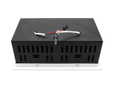 Карданный встраиваемый светодиодный светильник T812 BK/CH 2*12W 4200K