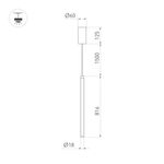 Светильник SP-JEDI-HANG-R18-10W Day4000 (BK, 360 deg, 230V) (Arlight, IP20 Пластик, 3 года)