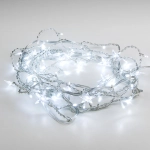 Гирлянда бахрома белый 1,8*0,5м IP20 100-002 белый, LED