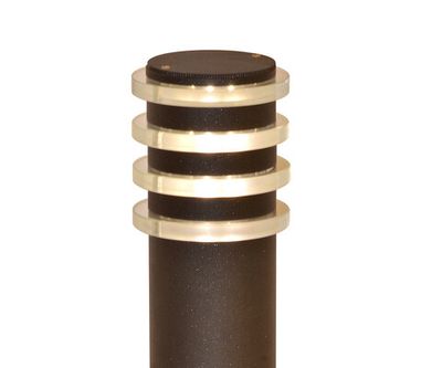 09314-60F,19 Светильник уличный Глари черный w11*11 основание d13 h60 E27 1*60w