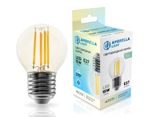 Лампа светодиодная Filament 451524 LED G45 15W E27 4000K 220-240V