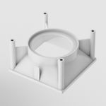 Декоративная рамка-отражатель для накладных светильников серии Alfa LED, C065-01W. TM Maytoni