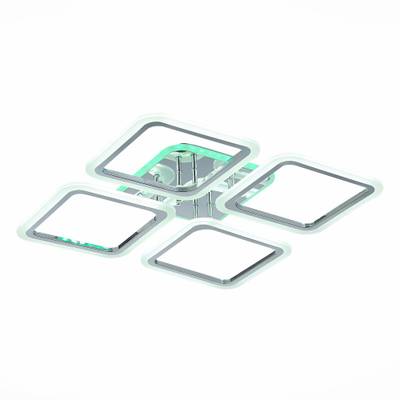 SLE200412-04 Светильник потолочный Хром/Белый LED 1*112W 3000-6000K