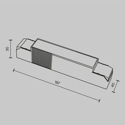 Источник питания Triac 38-50W IP20, PSL-TR40-950-1200mA. TM Maytoni