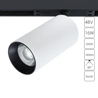 Магнитный трековый светильник Arte Lamp OPTIMA A7282PL-1WH, LED