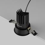 Встраиваемый светильник Dip 4000K 15Вт 50° 2,5 см, DL117-15W-4K-B. TM Maytoni