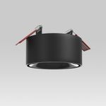 Светильник встраиваемый светодиодный Glam 10W 4000K черный 25095/LED