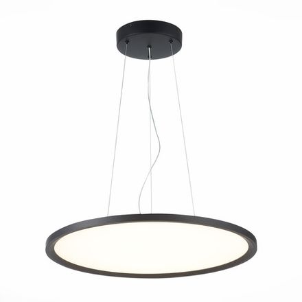 ST602.443.56 Светильник подвесной Черный LED 1*56W 4000K 5 040Lm Ra&gt;80 120 IP20 D600xH36 90-265V