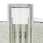 712624 Бра AGAVE 2х40W E14 СЕРЕБРО С ПАТИНОЙ/ПРОЗРАЧНЫЙ