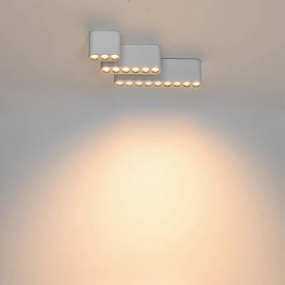 7091/8CL HIGHTECH ODL25 399 Потолочный светильник белый/металл/акрил IP20 LED 8W 3000K 220V SMALL