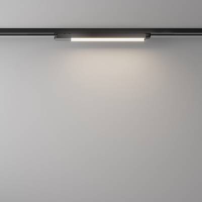 Трековый светильник Basis Unity 4000K 12Вт 110°, TR000-1-12W4K-B. TM Maytoni