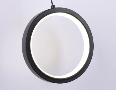 Настенный светодиодный светильник FL51652/1+1 BK/GD черный/золото 10W 4200K 500*227*90