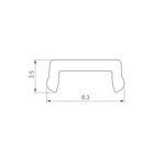 Экран LINE-1019-W8-2000 OPAL (Arlight, Пластик)