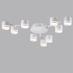 8235/9C COMFI LN26 242 белый металл Люстра потолочная LED GX53 9*12W 220V GARETA