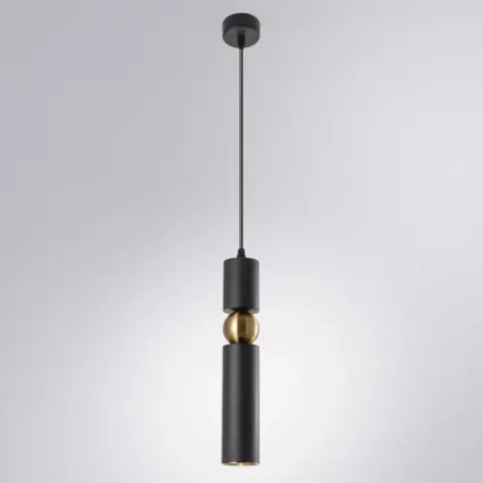 Точечный подвесной светильник Arte Lamp RAN A3162SP-1BK, 1хGU10