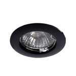 Точечный встраиваемый светильник Arte Lamp BASIC A2103PL-1BK, 1хGU10