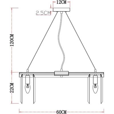 Подвесная люстра Arte Lamp SECUNDA A1003LM-8CC, 8хE14
