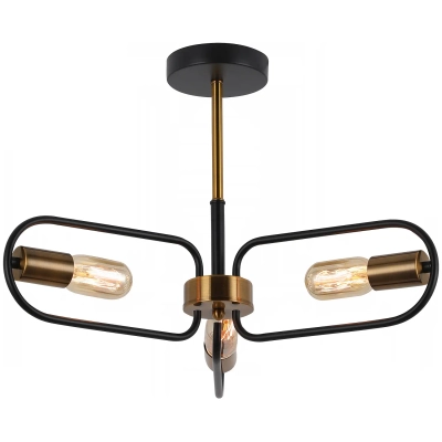 IL8253-3COU-79 BK GD светильник потолочный ILLUMICO, E27х3