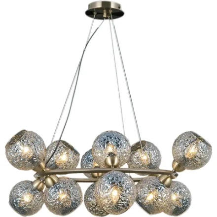 IL0452-12PASQ-79 AB светильник потолочный ILLUMICO, E14х12