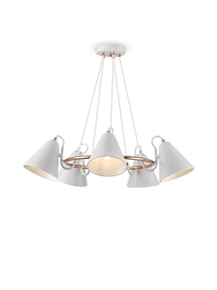 Люстра FR8001PL-05WG, E14х5. TM Maytoni