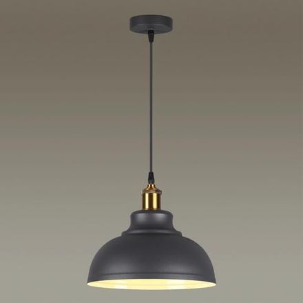 3366/1 PENDANT ODL17 497 темн.серый/бронзовый Подвес E27 60W 220V MIRT