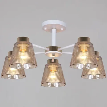 20560-0.3-05 WH+FG светильник потолочный Reluce, E27х5