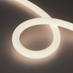 Светодиодная лента герметичная MOONLIGHT-SIDE-A336-D25mm 24V Day4000 360deg (14.4 W/m, IP65, 2835, 5m, wire x2) (Arlight, Вывод кабеля боковой)
