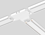 Коннектор T-образный для накладного шинопровода Magnetic Ultra Slim GV1118 WH белый 46*36*6