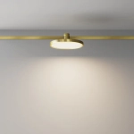Трековый светильник Плато / Plato Flarity 3000K 10Вт 120°, TR153-1-10W3K-BS. TM Maytoni