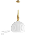 4765/1 PENDANT ODL21 413 белый/бронзовый Подвес E27 60W RUNGA