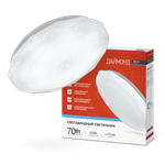 Светильник светодиодный DECO ДАЙМОНД 70Вт 6500К 6300лм 230В 496х85мм IN HOME 4690612052489