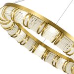 SL6011.303.01 Светильник подвесной ST-Luce Латунь/Прозрачный LED 1*50W