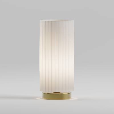 Настольная лампа с тканевым плафоном 101101