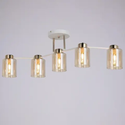 IL6111-5COU-79 WH GD Qui светильник потолочный ILLUMICO, E14х5