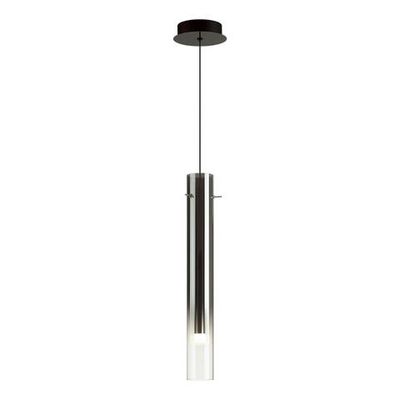 5061/5L PENDANT ODL24 453 черный/темн.хром/металл/стекло Подвес LED 4W 3000K SHINY
