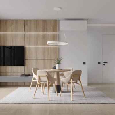 358960 OVER NT22 298 белый Светильник подвесной диммируемый, в комплекте пульт ДУ (2.4G) IP20 LED 3000К~6000К 50W 220V ITER