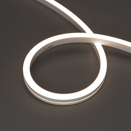 Светодиодная лента герметичная MOONLIGHT-SIDE-A140-12x17mm 24V Day4000 (9.6 W/m, IP67, 5m, wire x2) (Arlight, Вывод кабеля боковой)