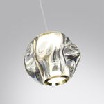 5085/5L L-VISION ODL25 555 золото/прозрачный/металл/акрил Подвес LED 5W 4000K 240Лм JEMSTONE